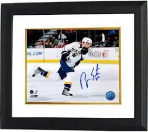 Athlon CTBL-BW9700 Ryan Suter Signed Nashville Predators Photo Custom Framed - Steiner Hologram - 8 x 10
