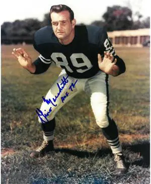 Gino Marchetti signed Baltimore Colts 8x10 Photo HOF 72