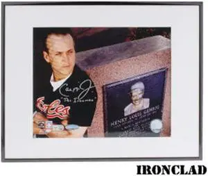 Cal Ripken, Jr. signed Baltimore Orioles 8x10 Photo Ironman Custom Framed- MLB Hologram
