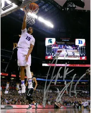 Athlon CTBL-016879 Jahlil Okafor Signed Duke Blue Devils Photo No.15 - Final Four vs Michigan State - 16 x 20