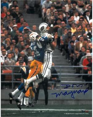 Don Maynard signed New York Jets 11x14 Photo