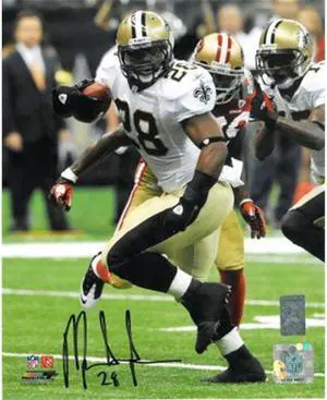 Mark Ingram signed New Orleans Saints 8x10 Photo- Ingram Hologram