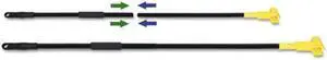 Boardwalk Handle,2 Pc Mt Pqc Hdl,Bk FF610