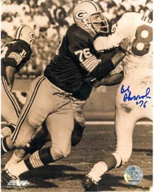 Autographed Dave Robinson (Green Bay Packers) Photo - 8x10 #89