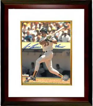 Jose Canseco signed Oakland A's 8x10 Photo Custom Framed Chemist
