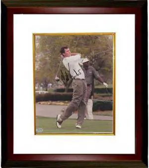 Athlon CTBL-MW2344 Matt Kuchar Signed Photo Custom Framed - Mounted Hologram - 8 x 10