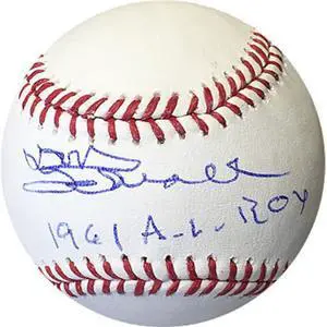 Don Schwall signed Official Major League Baseball 1961 AL ROY (Boston Red Sox/Pirates)