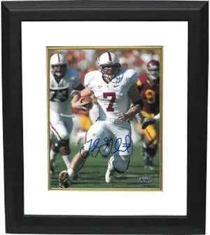 Athlon CTBL-BW8272F Toby Gerhart Signed Stanford Cardinal 8 x 10 Photo Custom Framed