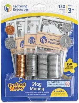 Learning Resources LER2725 Pretend & Play Play Money