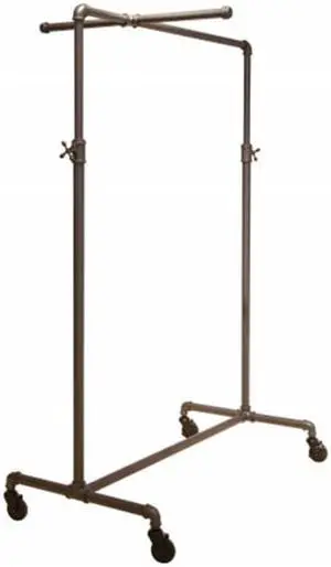 Econoco PSBBCB1ADJ Pipeline Adjustable Ballet Rack With One Cross Bar
