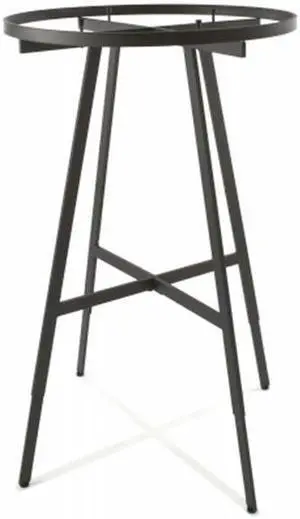 Econoco KR36 - MAB 36 in. Round Folding Rack - Rectangular Tubing