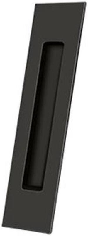 Deltana FP10225U10B 10 x 2.25 x 0.75 in. Flush Pull Rectangular Solid Brass - Oil Rubbed Bronze