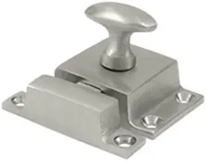 Deltana CL1532U15 1.2 x 1.8 in. Cabinet Lock, Satin Nickel - Solid