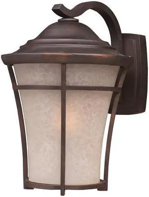 Maxim 3804LACO 14.5 x 10 in. Balboa DC One Light Medium Outdoor Wall, Copper Oxide