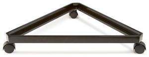 Econoco BLK-3TB Triangle Base for Grid, Black - Semigloss