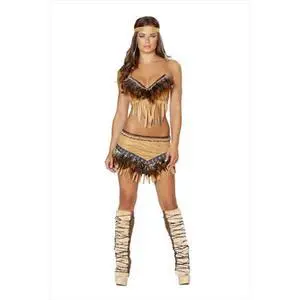 Roma Costume 14-4479-AS-M 3 Pieces Noble Native American Sweetheart- Medium - Brown Roma Costume 14-4479-AS-M 3 Pieces Noble Native American Sweetheart- Medium - Brown
