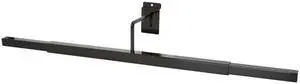 Econoco EBL-T 20 - 35 in. Adjustable Scarecrow, Black - Semigloss