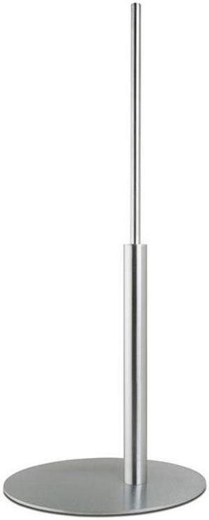 Econoco MR1-SC Melrose Oval Offset Base with 0.875 in. Dia. Upright - Satin Chrome