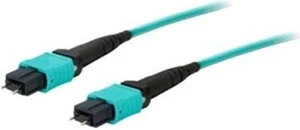 AddOn ADD-MPOMPO-10M5OM4SM 32.81 ft. Aqua MPO/MPO Male to Male Straight OM4 12 Fiber LOMM Patch Cable AddOn ADD-MPOMPO-10M5OM4SM 32.81 ft. Aqua MPO/MPO Male to Male Straight OM4 12 Fiber LOMM Patch Cable