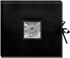 Alvin SBX12BK 3ring Scrapbook In Box Black
