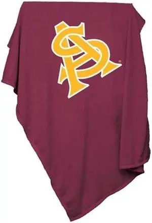 Logo Brands 107-74 Arizona State Sweatshirt Blanket Logo Brands 107-74 Arizona State Sweatshirt Blanket