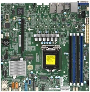 Supermicro MBD-X11SCM-F-B I3 LGA1151 C246 PCI Express SATA Micro-ATX 128GB DDR4 Motherboard - Bulk packaging - - OEM Supermicro MBD-X11SCM-F-B I3 LGA1151 C246 PCI Express SATA Micro-ATX 128GB DDR4 Motherboard - Bulk packaging - - OEM