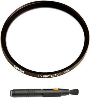 Tiffen 28mm UV Protector Lens Filter with Lens Cleaning Brush Tool Bundle