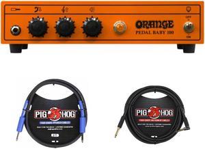 Orange Amps Pedal Baby 100 Guitar Amplifier w/10' Guitar and 3' Speaker Cables