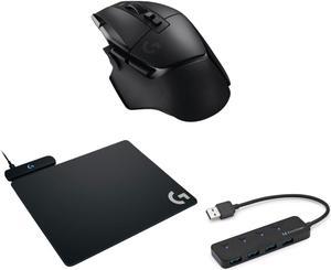 Logitech G502 X Lightspeed Wireless Gaming Mouse (Black) Bundle