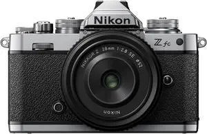 Nikon Z fc Mirrorless Camera with 28mm Lens & FTZII Mount Adapter Dlx Bundle