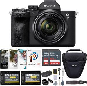 Sony Alpha 7 IV Full-frame Mirrorless Interchangeable Lens Camera Bundle