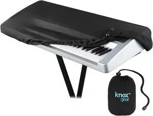 Knox Gear 88-Key Keyboard Stretchy Spandex Dust Cover (Black)