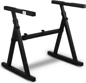 Knox Gear Z-Style Adjustable Keyboard Stand - Sturdy Height & Width Adjustable