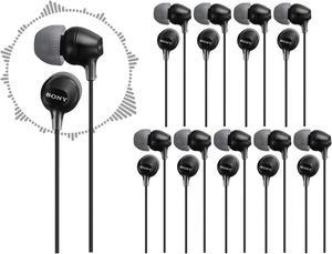 Sony MDR-EX15LP Fashion Color EX Series In-Ear Earbud Headphones (10-pack)