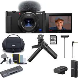 Sony ZV-1 Camera for Content Creators and Vloggers Bundle