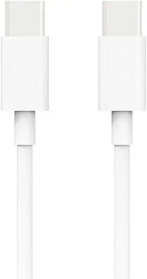 Reiko Type C USB C To USB C Charge & Sync Data Cable 39.9 Inch In White