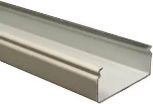 LEGRAND V2400B Cover Plate Raceway, 2400 Series, 1 Channel, 1-7/8 in W, 7/8 in