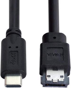 eSATA to USB C Cable USB Type C Male Host to eSATA eSATAp HDD Cable for Laptop PC