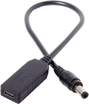 USB 3.1 Type C USB-C to DC 20V 5.5 2.5mm & 2.1mm Power Plug PD Emulator Trigger Cable for Laptop