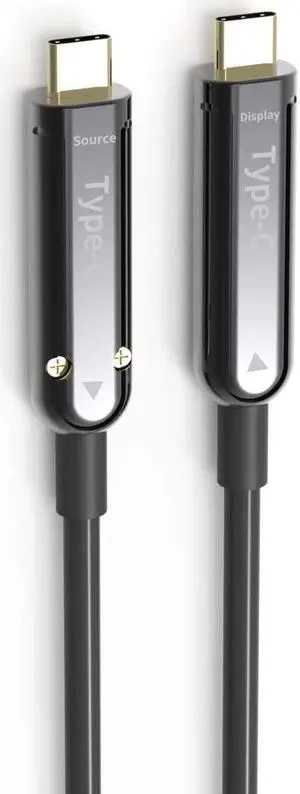 USB C Cable 50ft Fiber Optic (USB 3.1 Type C to Type C Cable) by Pacroban