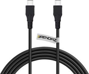 BRENDAZ USB 3.1 Type-C to Type-C (Type C) Cable, Compatible with Canon EOS RP, EOS R, R5, R6 Mirrorless Digital Camera, Supports Data Transfer 10Gbps