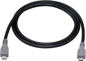 USB Micro Male to Micro Male OTG Adapter Cable (1m)