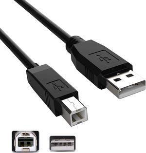 Replacement 10FT USB PC Data Transfer Host Cable Cord Printer Cable for DYMO Lablewriter 400 450 4XL Thermal Printer