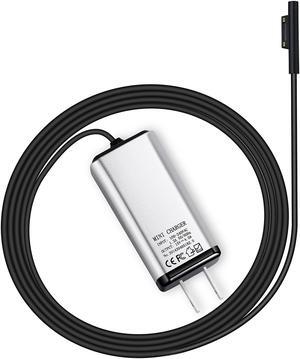 YGJ Surface Book Charger 65W Compatible with Surface Pro 3/4/5/6/7 Power Supply Adapter, Compatible for Both Microsoft Surface Book Laptop/Tablet, Works with 65W&44W&36W&24W, 6.56Ft Power Cord