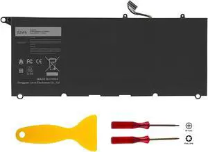 Futurebatt JD25G Battery for Dell XPS 13-9343 13-9350 13D-9343, Fits p/n 90V7W JHXPY 5K9CP DIN02 090V7W 0DRRP RWT1R 0RWT1R 0N7T6