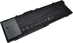 Fully. MFKVP 11.4V 91Wh Replacement Laptop Battery Compatible with Dell Precision 15 7510 7520 M7510 17 7710 7720 M7710 Series M28DH 1G9VM T05W1 0FNY7 TWCPG 451-BBSF 451-BBSB