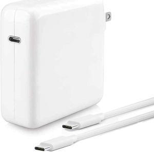Mac Charger 61W USB C Power Adapter Compatible with MacBook Pro 13 Inch 2020 2019 2018 2017 MacBook Air 13 Inch Include Cable
