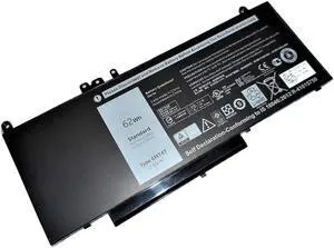 SERNN 6MT4T Replacement Laptop Battery Compatible with Dell Latitude E5470 Latitude E5570 Pricision 3510 Notebook PC, fits 7V69Y TXF9M 0C1P4 79VRK 07V69Y 451-BBUN 451-BBTW [7.6V 62Wh]