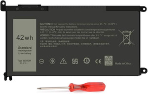 Replacement 42Wh Battery For Dell Inspiron 5570, 7378, 7460, 7570, 7586 – 4-Cell Laptop Battery (WDX0R, CYMGM Compatible)