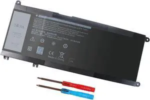56WH 33YDH Laptop Battery for Dell Inspiron 17 7000 7778 7779 7786 7773 15 7577 G3 3579 3779 G5 5587 G7 7588 Latitude 13 3380 14 3490 15 3590 3580 PVHT1 P30E 81PF3 081PF3-12 Months Warranty